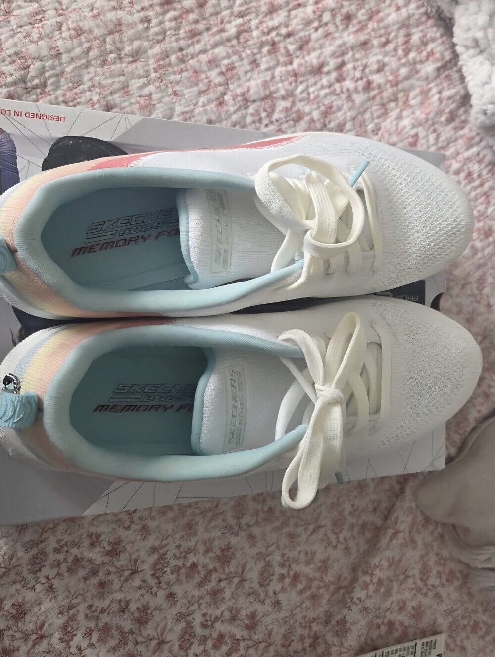 Skechers Bobs Sports Memory Foam Sneakers Women's Size 8. - Picture 4 of 9